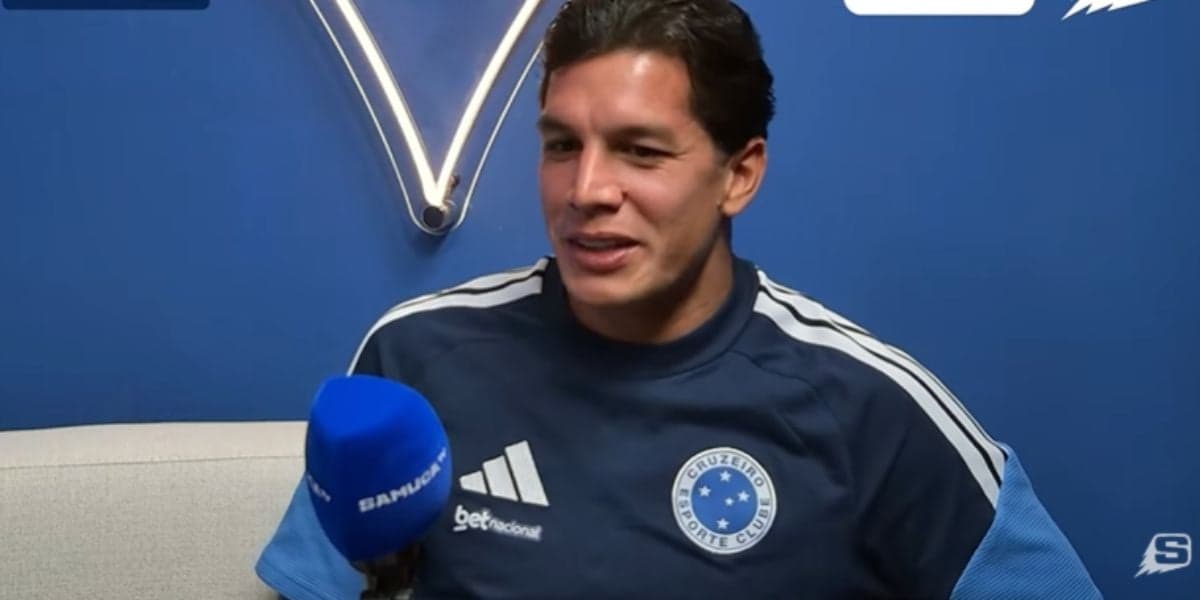 Lucas Romero está suspenso contra o Internacional (Reprodução: Samuca TV / Youtube)