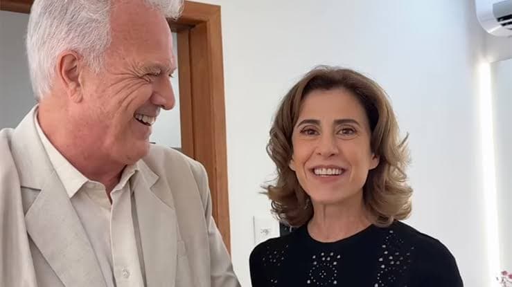 Fernanda Torres e Pedro Bial já foram casados (Foto: Globo)