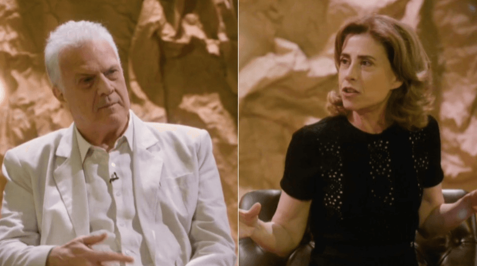 Fernanda Torres e Pedro Bial (Foto: Reprodução / Globo) Fernanda Torres e Pedro Bial (Foto: Reprodução / Globo)