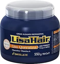 Creme Alisante Liso Queratina da LisaHair é um dos produtos (Foto: Divulgação) Creme Alisante Liso Queratina da LisaHair é um dos produtos (Foto: Divulgação)