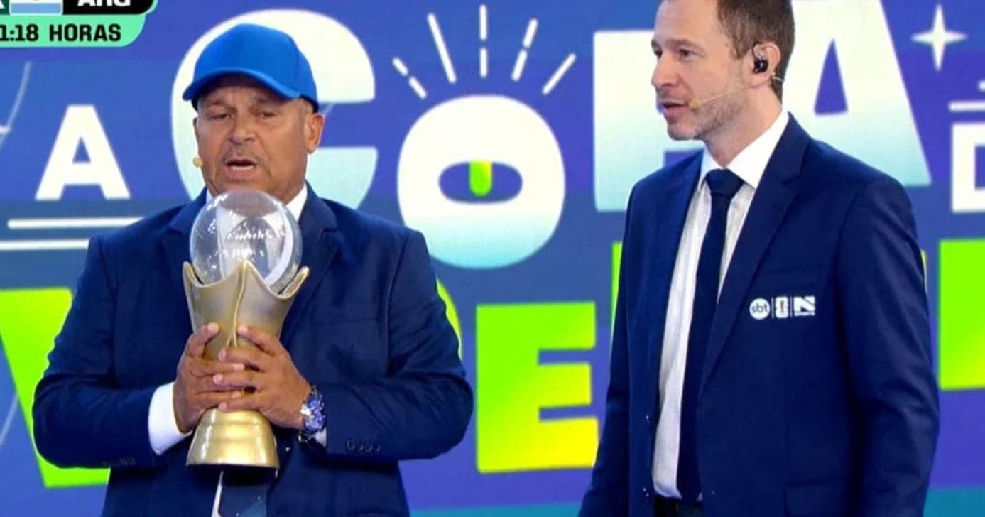 Vidente prevê Brasil ganhando a Copa do Mundo de 2030 e Tiago Leifert faz apelo no SBT