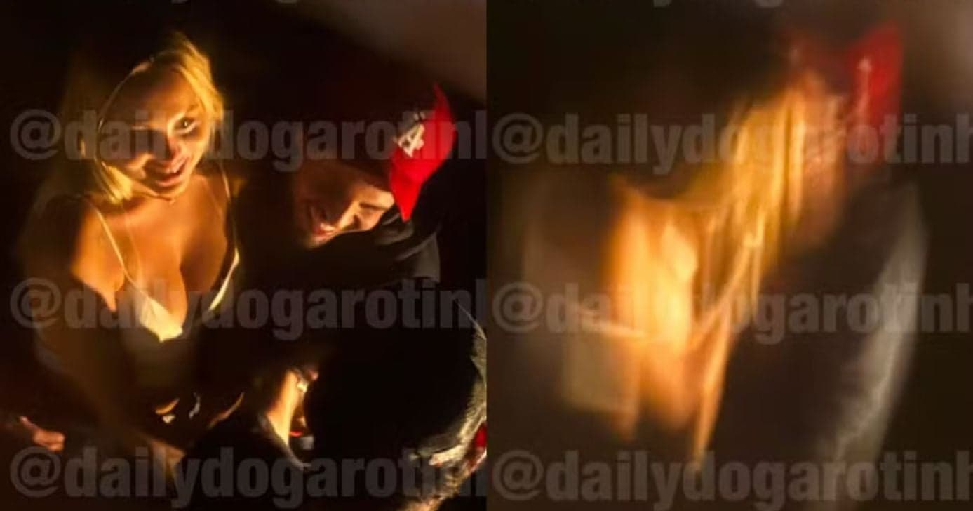 Zé Felipe aparece aos beijos com Lara Jucah em after no Rio de Janeiro (Foto: Daily do Garotinho)
Zé Felipe aparece aos beijos com Lara Jucah em after no Rio de Janeiro (Foto: Daily do Garotinho)