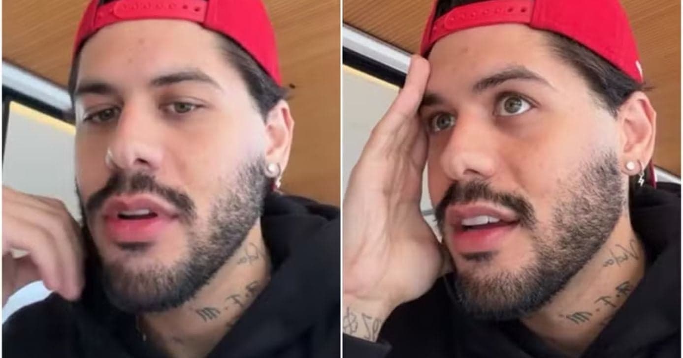Zé Felipe negou semblante triste (Foto: Reprodução/ Instagram)
