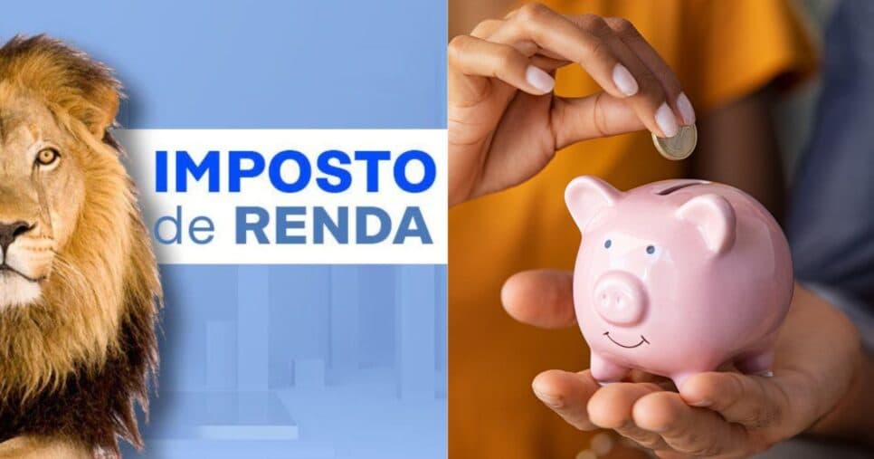 Ilustrações Imposto de Renda e poupança (Fotos: Reproduções / Internet / Canva) Ilustrações Imposto de Renda e poupança (Fotos: Reproduções / Internet / Canva)