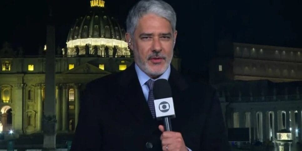 William Bonner no Jornal Nacional (Foto: Reprodução / Globo) William Bonner no Jornal Nacional (Foto: Reprodução / Globo)