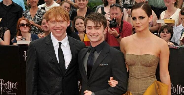 Daniel Radcliffe fala sobre a sua amizade com Emma Watson e Rupert Grint: ‘‘Não éramos melhores amigos’’