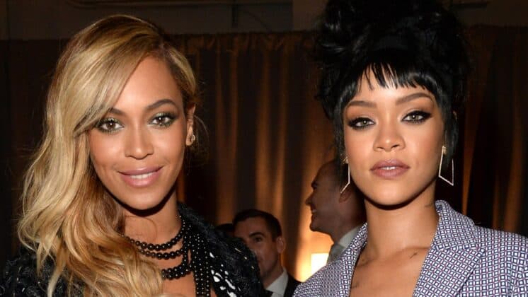 "Não coloquem mulheres negras umas contra outras", diz Rihanna após fãs comprarem briga com Beyoncé