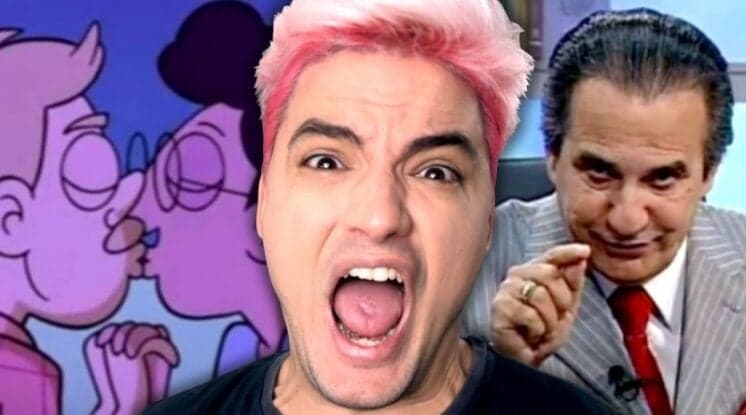 Por causa de beijo gay em desenho, Silas Malafaia detona Felipe Neto