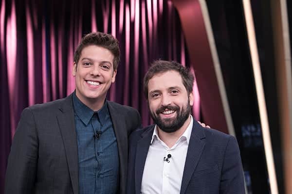 Fábio Porchat e Gregório Duvivier (Foto: Divulgação / Record) Fábio Porchat e Gregório Duvivier (Foto: Divulgação / Record)
