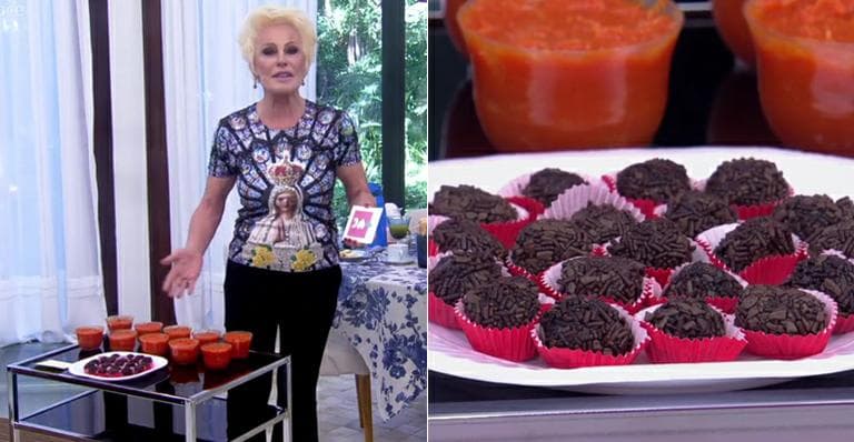 Ana Maria Braga desfez dos brigadeiros de Taís Araújo (Foto reprodução) Ana Maria Braga desfez dos brigadeiros de Taís Araújo (Foto reprodução)