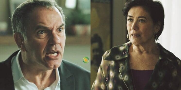 "A Força do Querer": Silvana enrola mais uma vez e Eurico acha que está ficando louco
