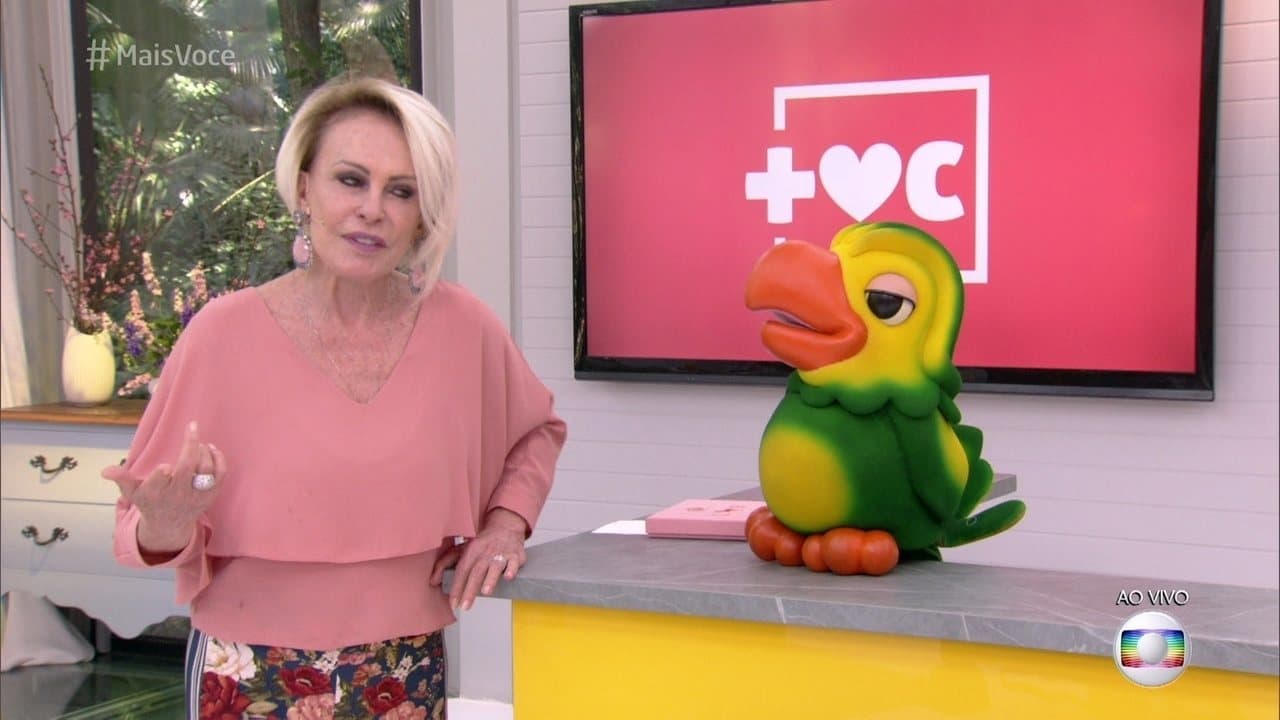 Ana Maria Braga e o Louro José no Mais Você (Foto: Reprodução/Globo) Ana Maria Braga e o Louro José no Mais Você (Foto: Reprodução/Globo)