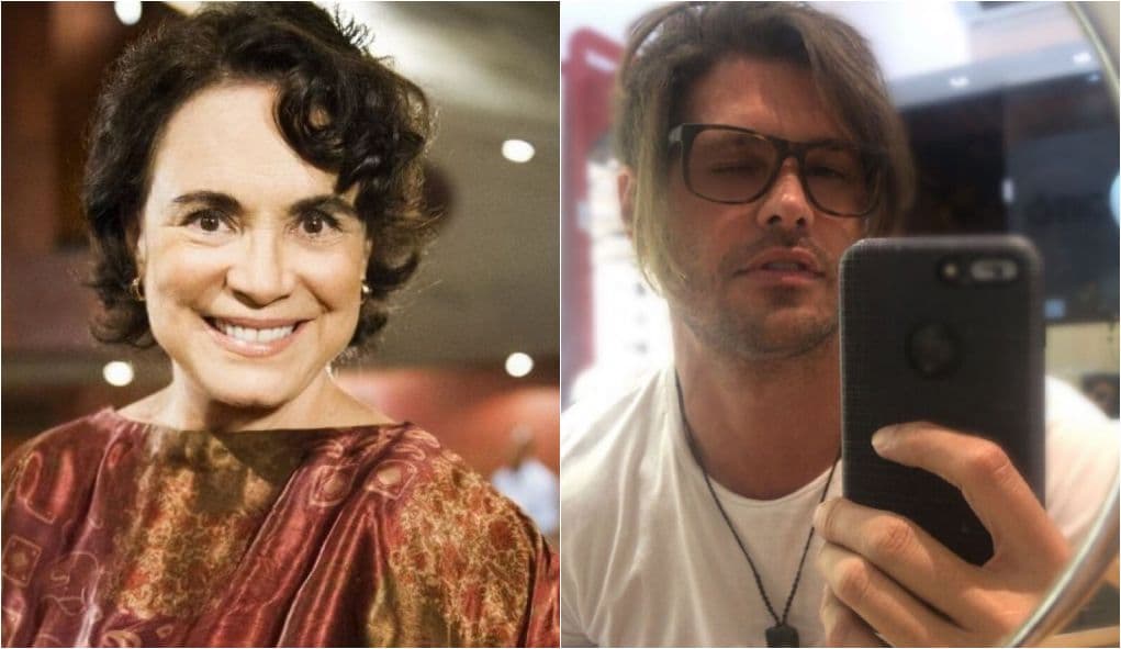 Regina Duarte e Dado Dolabella (Foto: Montagem) Regina Duarte e Dado Dolabella (Foto: Montagem)