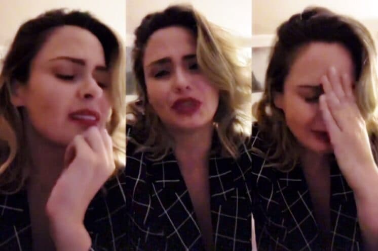 Chorando, Ana Paula solta o verbo e explica o que a fez abandonar a festa final de A Fazenda 10