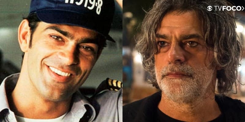 A mudança de Eduardo Moscovis de 1997 para 2019 desde a novela Por Amor A mudança de Eduardo Moscovis de 1997 para 2019 desde a novela Por Amor