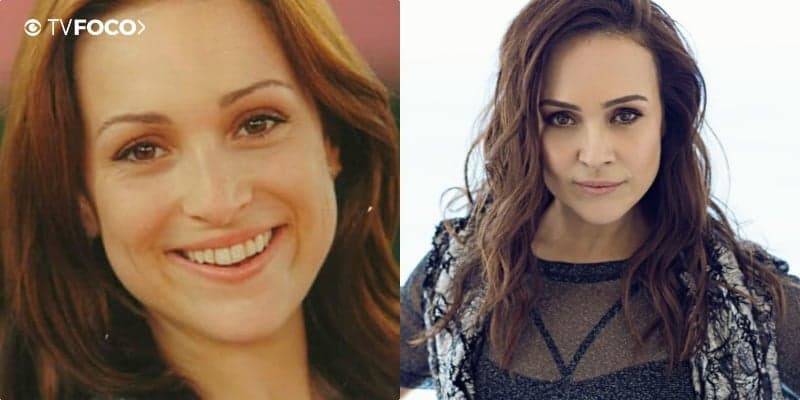 Antes e Depois da atriz Gabriela Duarte na novela Por Amor Antes e Depois da atriz Gabriela Duarte na novela Por Amor