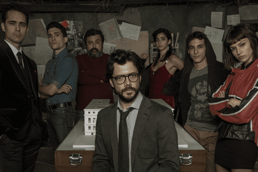 La Casa De Papel é sucesso em várias partes do mundo (Foto Reprodução) La Casa De Papel é sucesso em várias partes do mundo (Foto Reprodução)