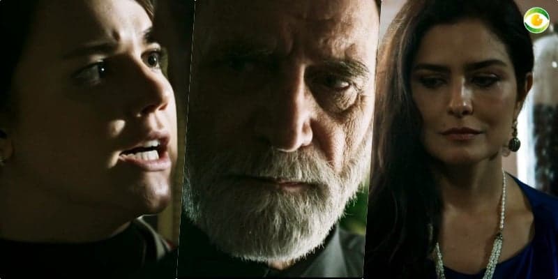 Dalila (Alice Wegmann) despreza o pai Aziz (Herson Capri) e ama Soraia (Letícia Sabatella) em Órfãos da Terra Dalila (Alice Wegmann) despreza o pai Aziz (Herson Capri) e ama Soraia (Letícia Sabatella) em Órfãos da Terra