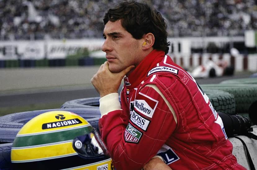 O famoso corredor e ex-namorado de Xuxa Meneghel, Ayrton Senna (Foto: Divulgação) O famoso corredor e ex-namorado de Xuxa Meneghel, Ayrton Senna (Foto: Divulgação)