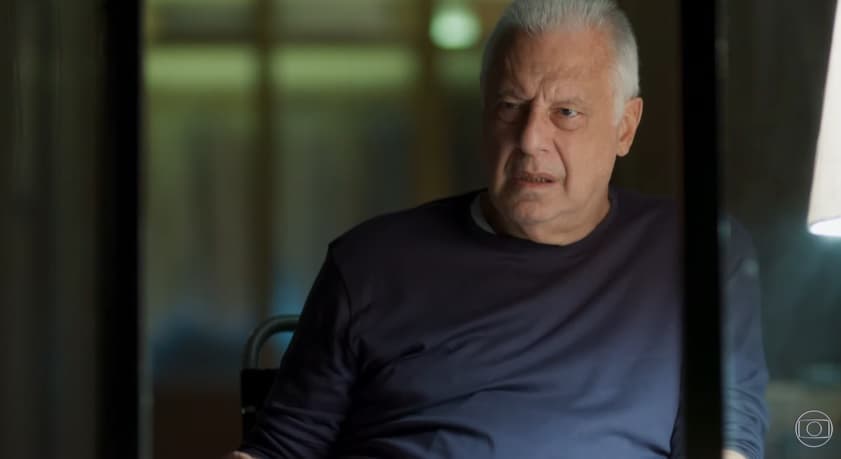 Em Bom Sucesso, Antônio Fagundes faz personagem pé na cova e observa: "Se a velhice chega é porque nós não morremos"