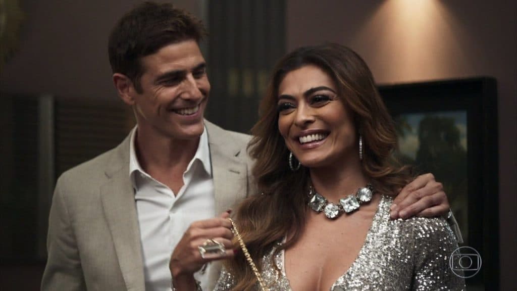 Régis e Maria da Paz e cena de A Dona do Pedaço da Globo Régis e Maria da Paz e cena de A Dona do Pedaço da Globo