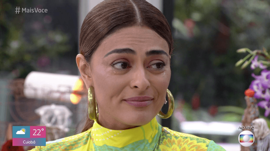 Juliana Paes participou do Mais Você nesta terça-feira, 20. Foto: Reprodução/Globo Juliana Paes participou do Mais Você nesta terça-feira, 20. Foto: Reprodução/Globo
