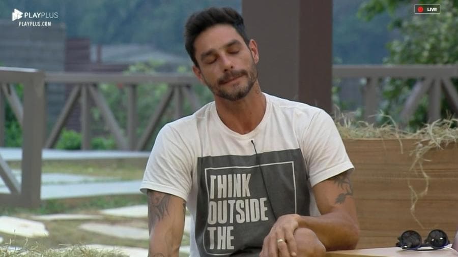 Diego Grossi faz comentário homofóbico durante A Fazenda 2019. Foto: Reprodução Diego Grossi faz comentário homofóbico durante A Fazenda 2019. Foto: Reprodução