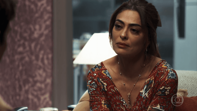 Maria da Paz (Juliana Paes) descobrirá segredo de Régis (Reynaldo Gianecchini) em A Dona do Pedaço (Foto: Reprodução/Globo) Maria da Paz (Juliana Paes) descobrirá segredo de Régis (Reynaldo Gianecchini) em A Dona do Pedaço (Foto: Reprodução/Globo)