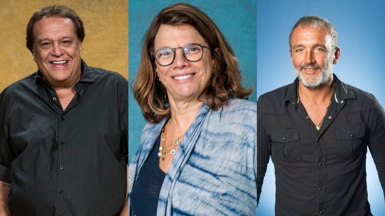 Dennis Carvalho, Denise Saraceni e Rogério Gomes, o Papinha (Foto: Divulgação/TV Globo/Montagem TV Foco) Dennis Carvalho, Denise Saraceni e Rogério Gomes, o Papinha (Foto: Divulgação/TV Globo/Montagem TV Foco)