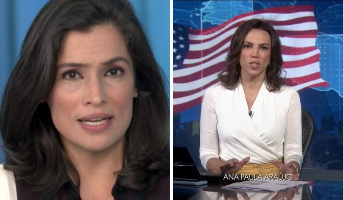 Renata Vasconcellos; Jornal Nacional; Globo Renata Vasconcellos; Jornal Nacional; Globo