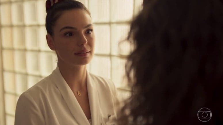 Betina em cena de Amor de Mãe Betina em cena de Amor de Mãe