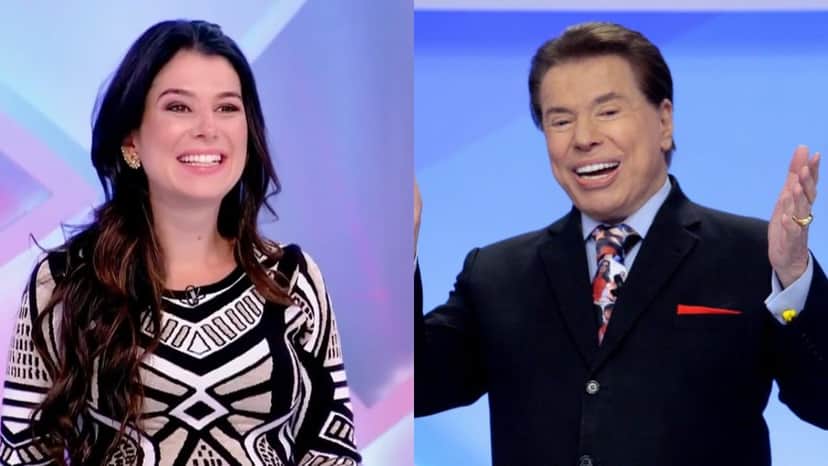 Renata Abravanel e Silvio Santos (Foto: Divulgação/SBT/Montagem TV Foco) Renata Abravanel e Silvio Santos (Foto: Divulgação/SBT/Montagem TV Foco)