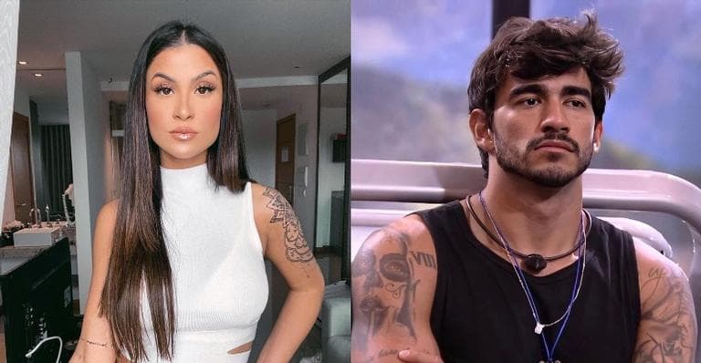 Bianca Andrade e Guilherme, do BBB20, aparecem bebendo o mesmo vinho, na mesma noite e fãs especulam romance