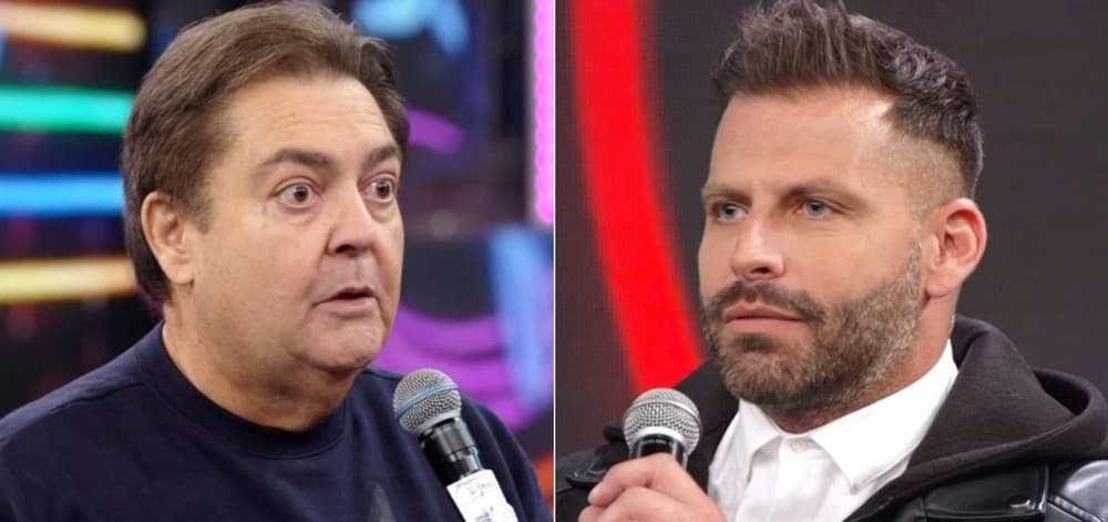 Henri Castelli expõe gastos exagerados com a namorada e Faustão solta palavrões sem perceber