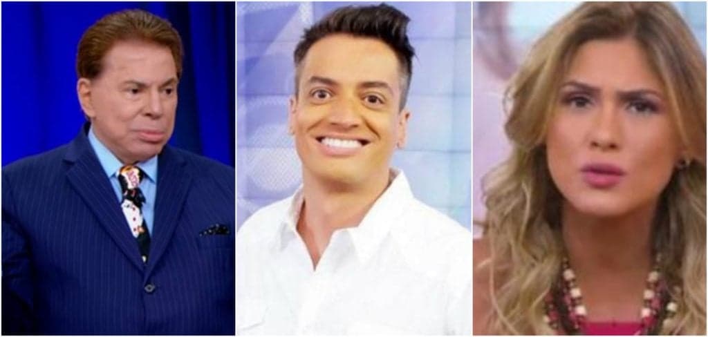 Leo Dias não se controla e conta, ao vivo, por que Lívia Andrade foi tirada novamente do SBT: "Silvio com raiva"