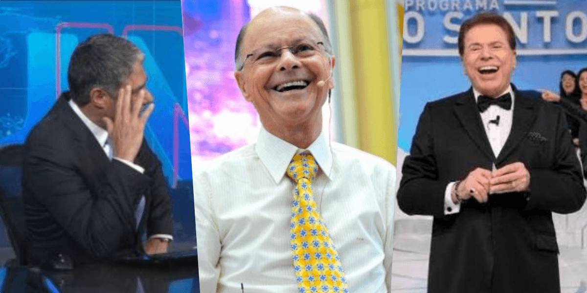 William Bonner, Edir Macedo e Silvio Santos (Foto: Montagem) William Bonner, Edir Macedo e Silvio Santos (Foto: Montagem)
