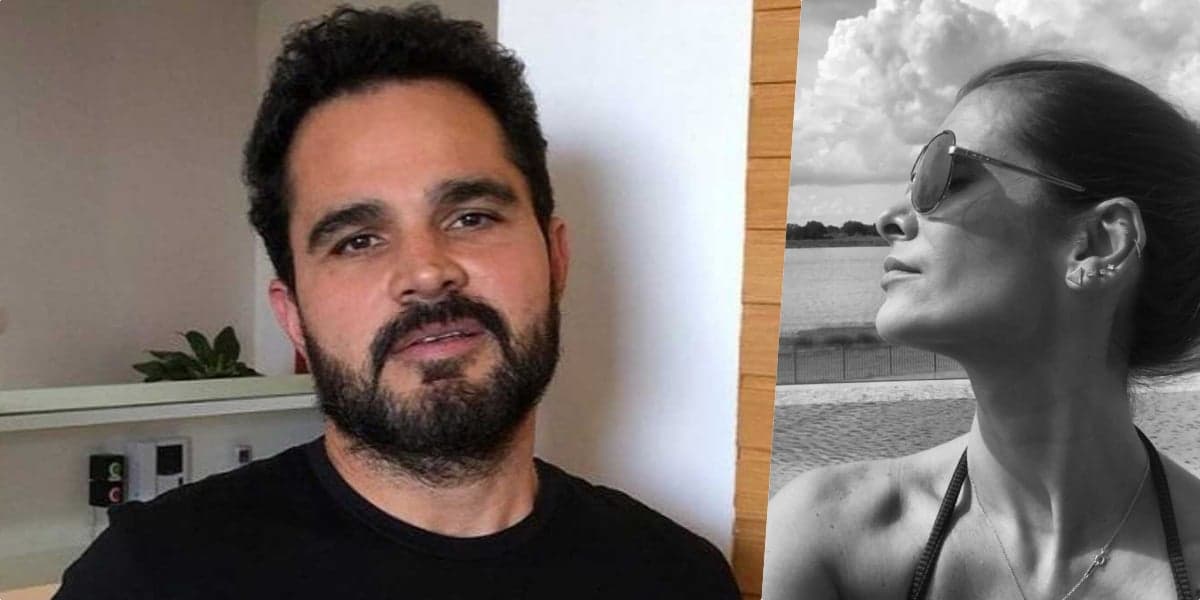 Luciano e esposa, Flávia (Foto: Reprodução) Luciano e esposa, Flávia (Foto: Reprodução)