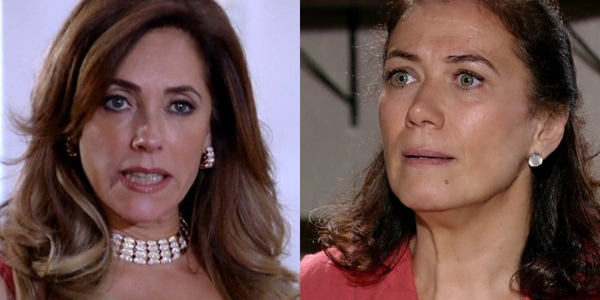 Tereza Cristina (Christiane Torloni) ordena a morte de Griselda (Lilia Cabral) em Fina Estampa (Foto: Reprodução/Globo) Tereza Cristina (Christiane Torloni) ordena a morte de Griselda (Lilia Cabral) em Fina Estampa (Foto: Reprodução/Globo)