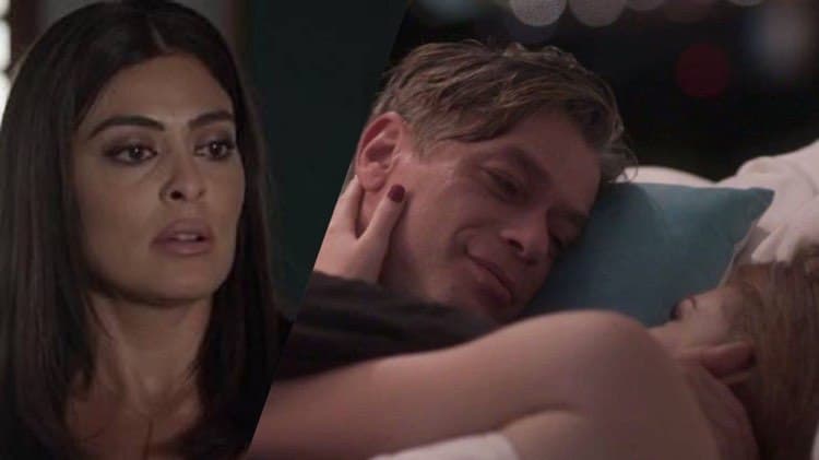 Totalmente Demais: Carolina pega Arthur em cima de Eliza na cama e fica put# da vida