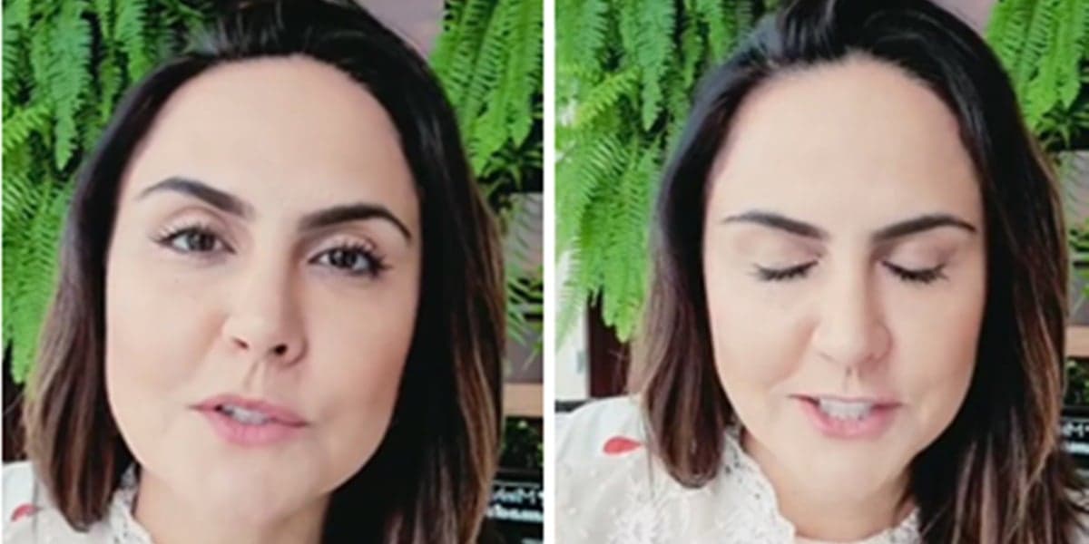 Jornalista relatou dificuldade com o marido durante a quarentena (Foto: Montagem/TV Foco) Jornalista relatou dificuldade com o marido durante a quarentena (Foto: Montagem/TV Foco)