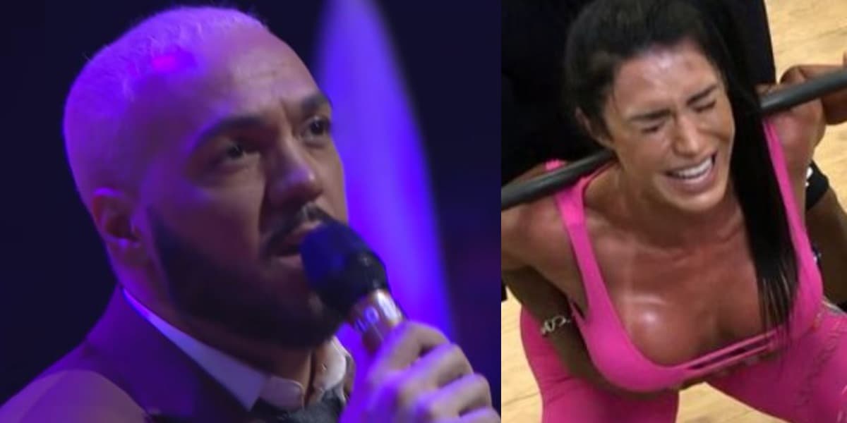 Belo e Gracyanne Barbosa passam por perrengues (Foro: Reprodução/YouTube/Instagram) Belo e Gracyanne Barbosa passam por perrengues (Foro: Reprodução/YouTube/Instagram)