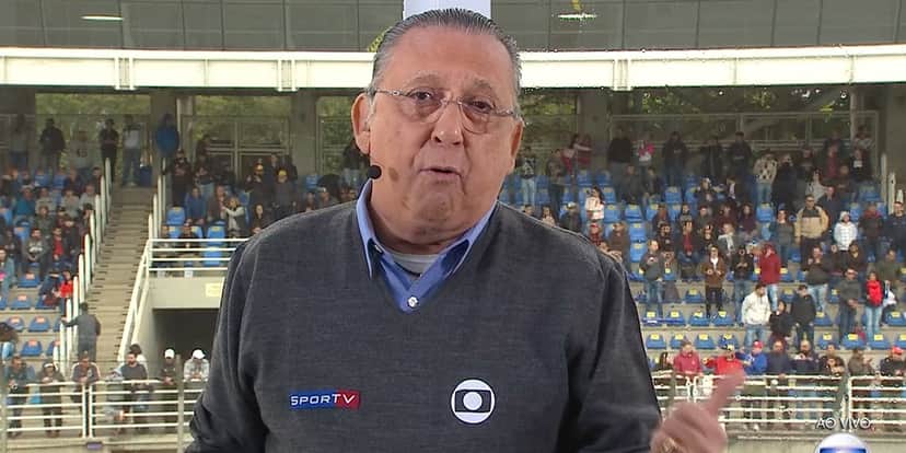 Galvão Bueno em transmissão da Fórmula 1 na Globo; emissora deixará de exibir a competição (Foto: Reprodução/Globo) Galvão Bueno em transmissão da Fórmula 1 na Globo; emissora deixará de exibir a competição (Foto: Reprodução/Globo)