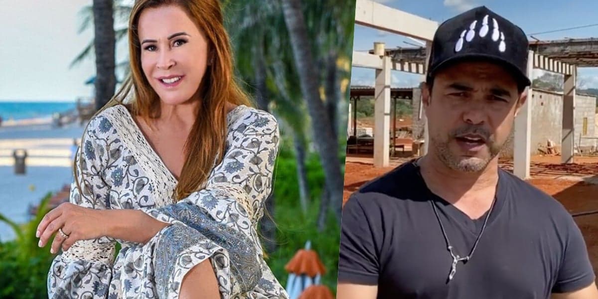 Zilu está lutando na justiça contra Zezé (Foto: montagem) Zilu está lutando na justiça contra Zezé (Foto: montagem)