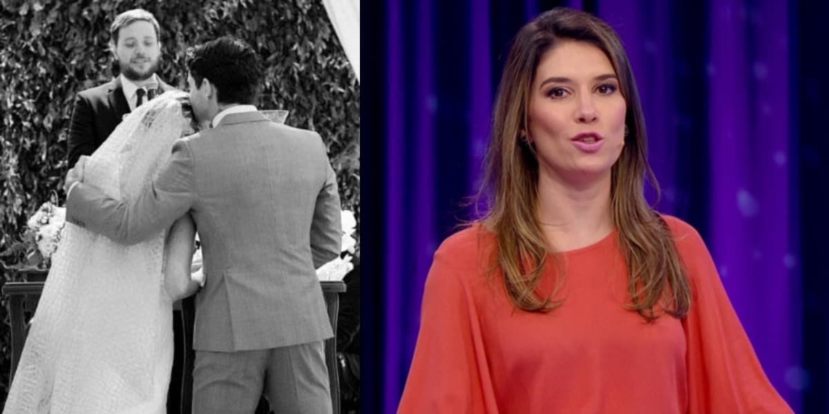 Rebeca Abravanel e Pato estão casados desde 2018 (Foto: Reprodução/SBT) Rebeca Abravanel e Pato estão casados desde 2018 (Foto: Reprodução/SBT)