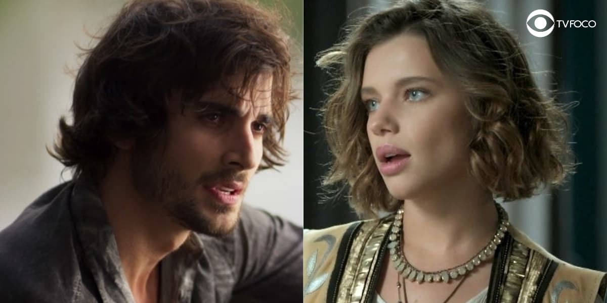 Fotomontagem de Ruy e Cibele da novela A Força do Querer Fotomontagem de Ruy e Cibele da novela A Força do Querer