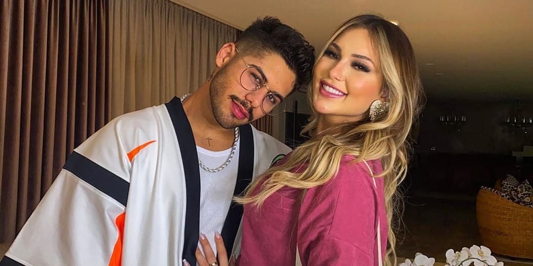 Zé Felipe, filho do cantor Leonardo, e a namorada, Virgínia Fonseca (Foto: reprodução/Instagram) Zé Felipe, filho do cantor Leonardo, e a namorada, Virgínia Fonseca (Foto: reprodução/Instagram)