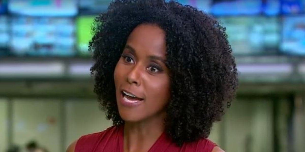 Maju Coutinho no "Jornal Hoje" (Foto: Reprodução/TV Globo) Maju Coutinho no "Jornal Hoje" (Foto: Reprodução/TV Globo)