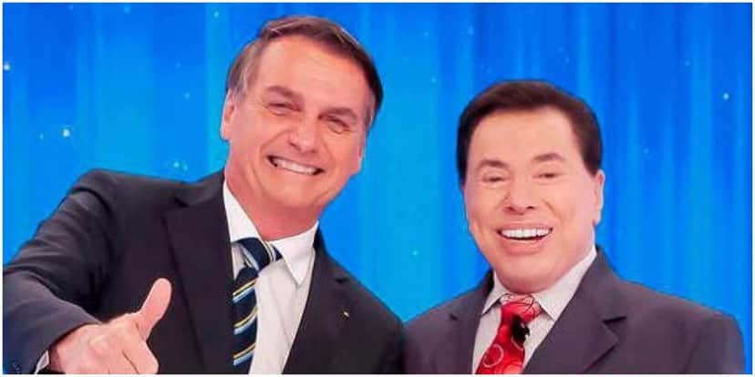 Jair Bolsonaro e Silvio Santos - Foto: Reprodução Jair Bolsonaro e Silvio Santos - Foto: Reprodução