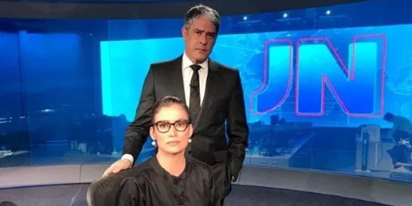 Renata Vasconcellos e William Bonner retornam hoje ao Jornal Nacional (Foto: Reprodução) Renata Vasconcellos e William Bonner retornam hoje ao Jornal Nacional (Foto: Reprodução)
