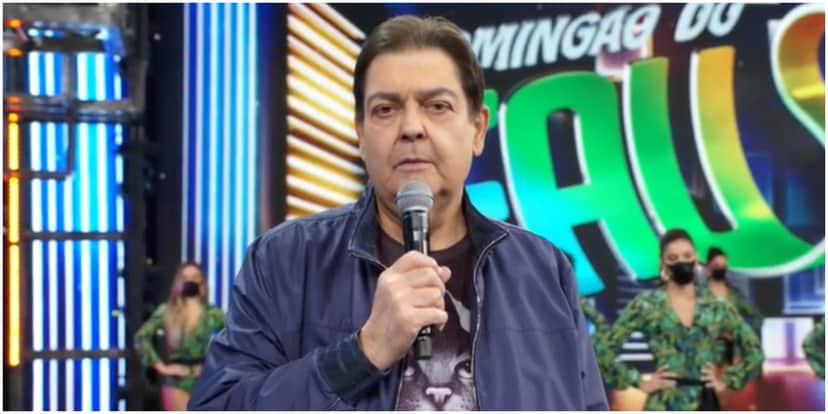 Faustão para domingão para falar sobre câncer de Fátima (Foto: Reprodução) Faustão para domingão para falar sobre câncer de Fátima (Foto: Reprodução)